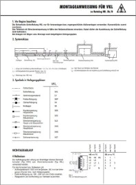 Инструкция по монтажу Шинопровод троллейный пластмассовый VKL VAHLE